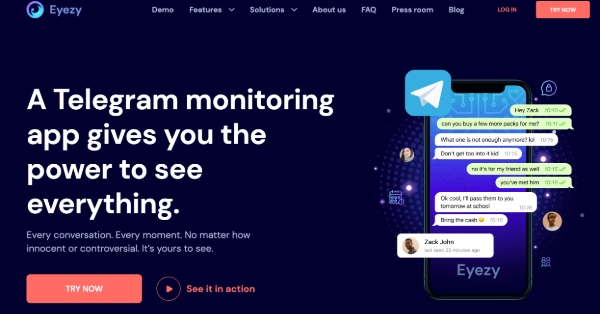 A Telegram monitoring app gives you the power to see everything