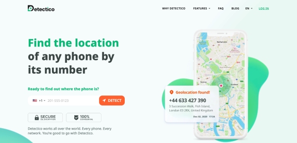 Find the location of any phone by its number