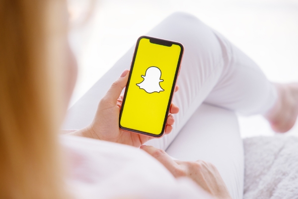 snapchat on phone