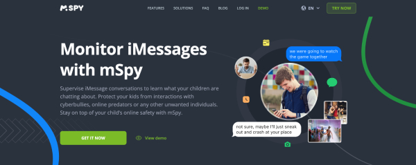 Monitor iMessages with mSpy