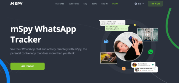 mSpy WhatsApp Tracker