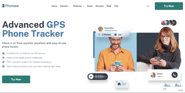 Advanced GPS
Phone Tracker